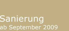 Sanierung mit KfW ab September 2009